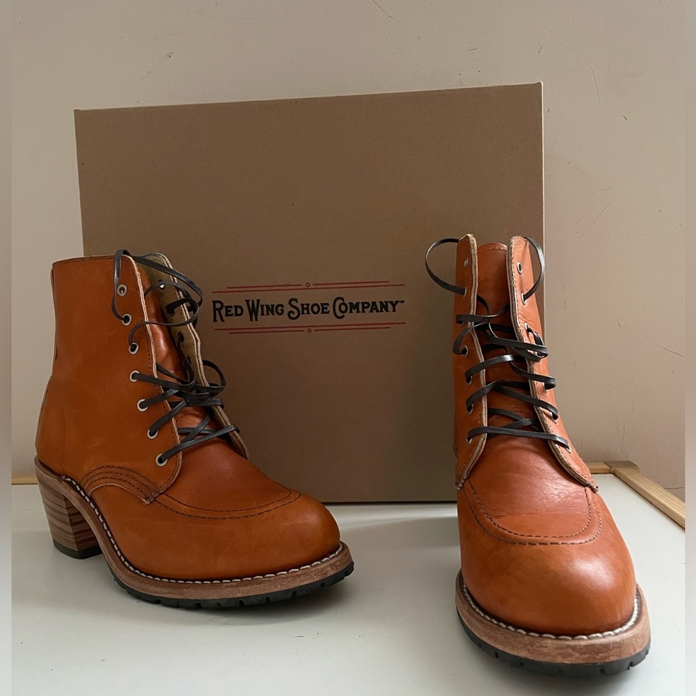 New Red Wing Clara Brown Boots